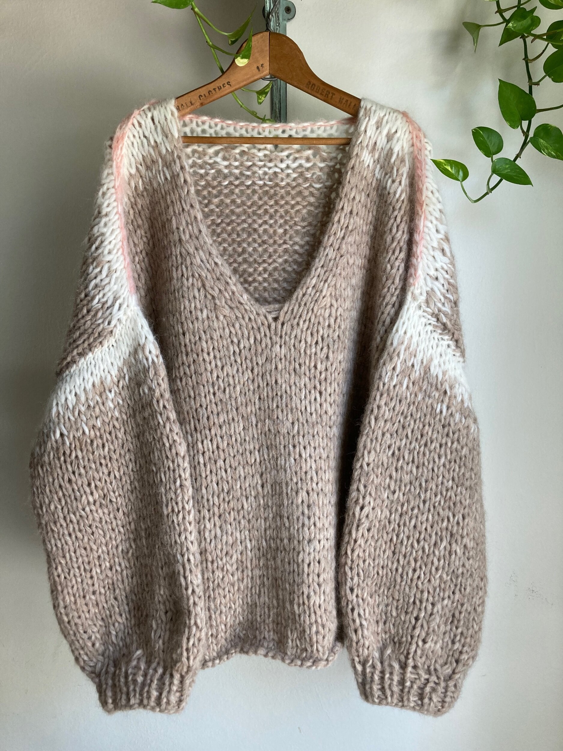 The Sabine Deep V Neck Pullover - Main Image